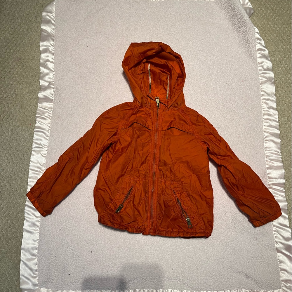Kid’s Burberry burnt orange windbreaker size 3t